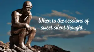 Shakespeare sonnet 30 essay picture